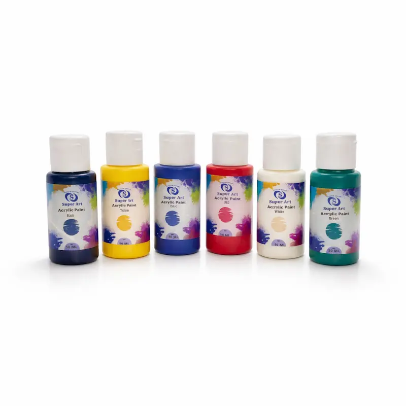 6 Basic Colours 50ml