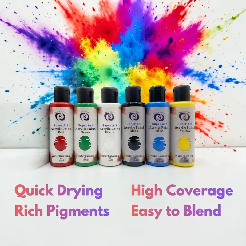 6 Colours 100ml